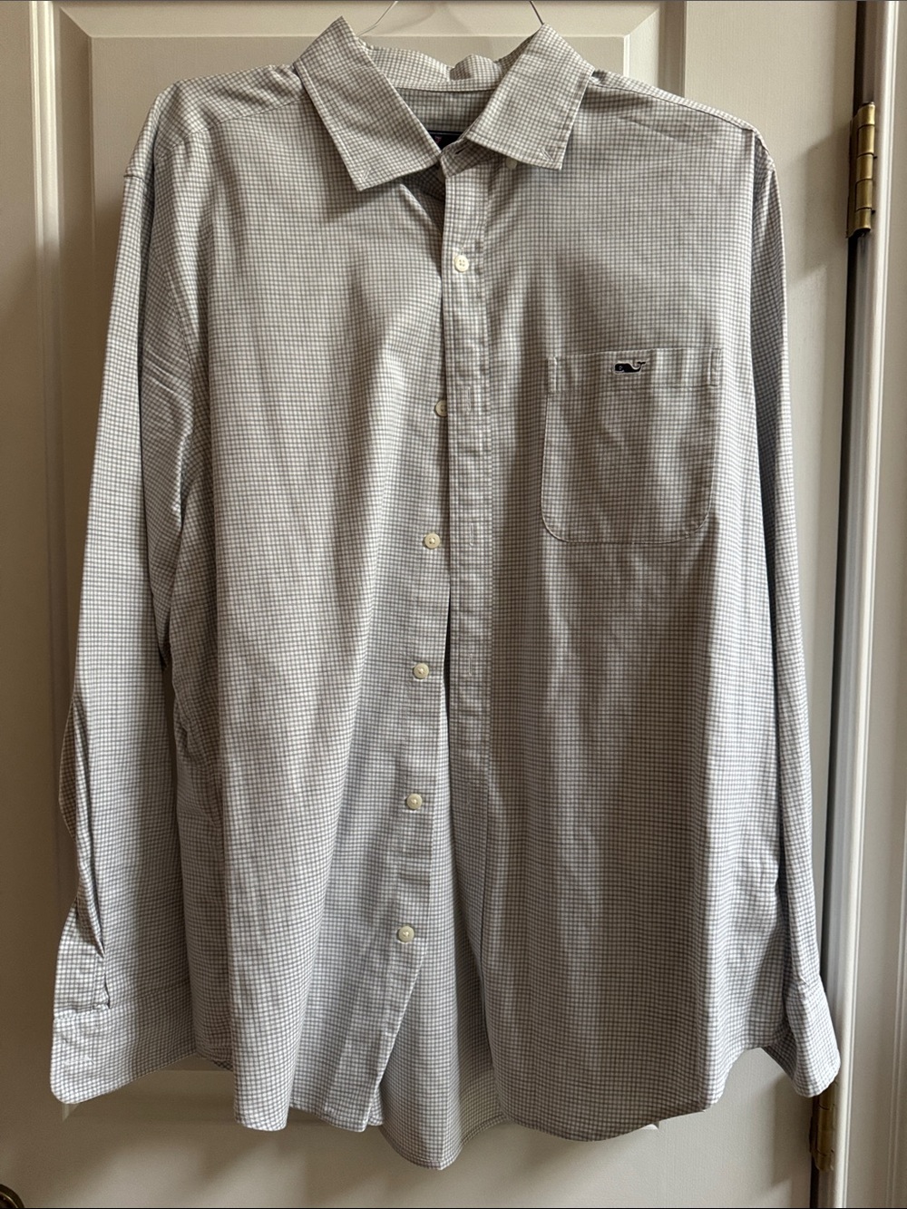Vineyard Vines L Grey Check